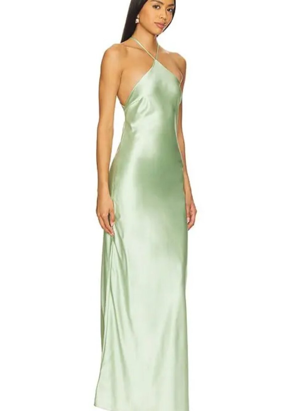 NWT - REVOLVE Kira Maxi Dress in Pistachio Green by Line and Dot, Size Medium - Picture 3 of 7